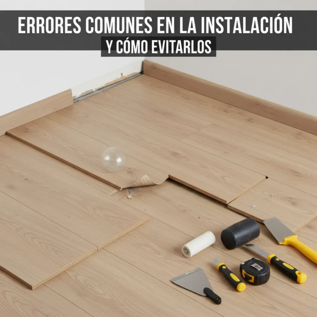 Errores comunes en la instalación de pisos vinílicos y cómo evitarlos